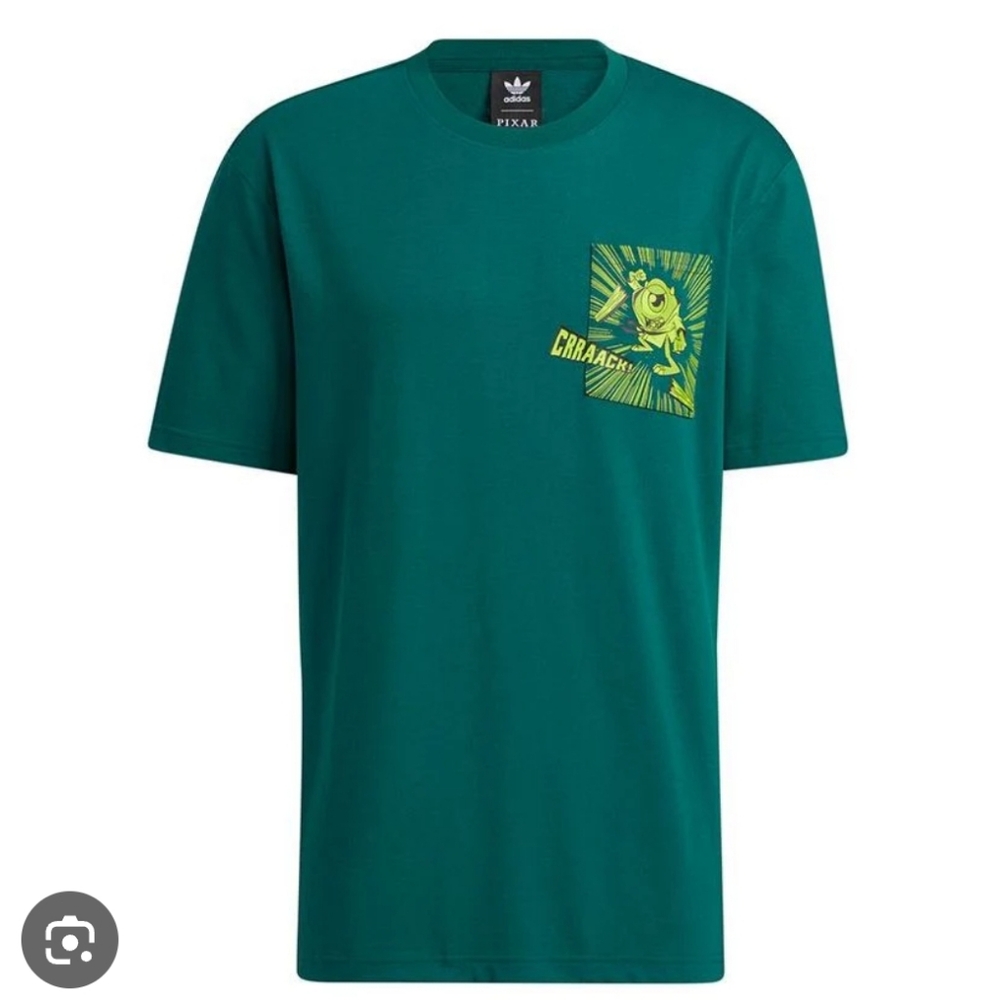 LAST CHANCE! adidas ♡ monsters inc pixar tee shirt mike